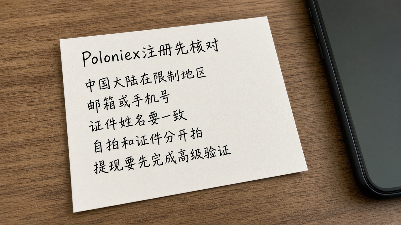 Poloniex怎么注册？2026账户开户与验证完整教程